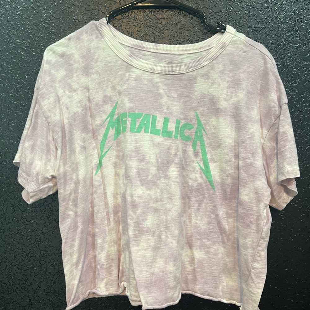 Women's Purple Tie-Dye Top